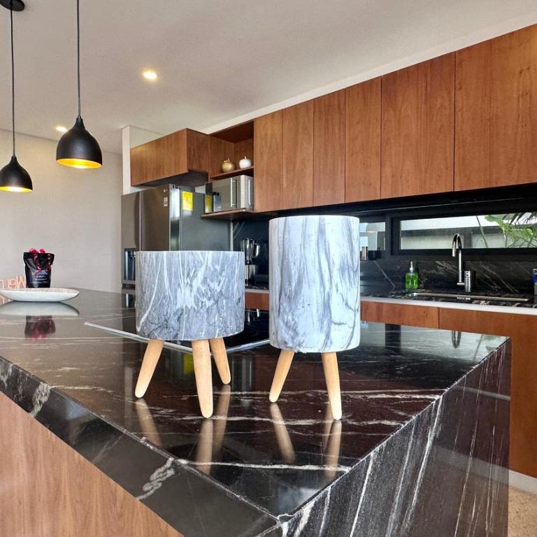 Infinity pool with panoramic view in Mérida - Two-Bedroom Apartment - 50