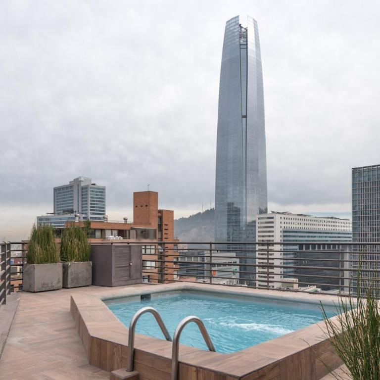 Lovely STUDIO MUT Costanera Center El Golf - One-Bedroom Apartment - 5