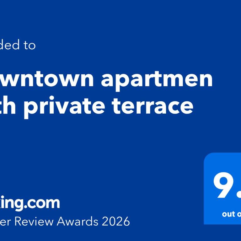 Downtown apartmen with private terrace - One-Bedroom Apartment - 2