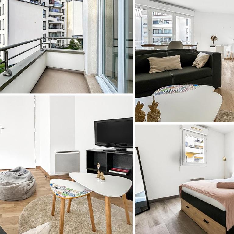 T2 moderne terrasse, parking, proche commerces - One-Bedroom Apartment - 2