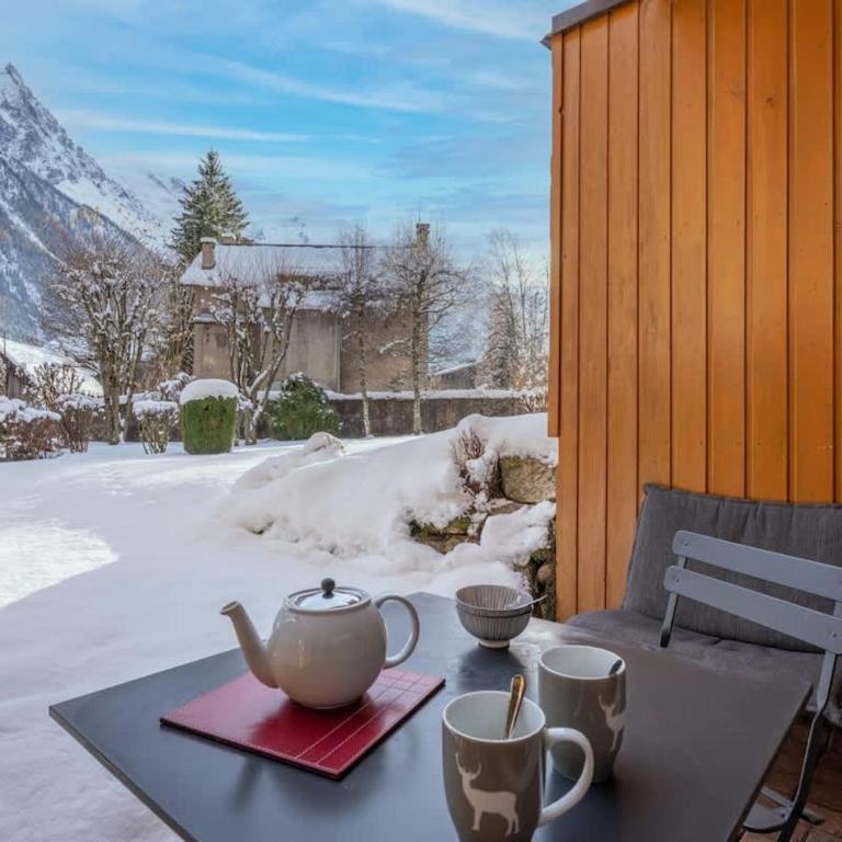 Petite Jardin: Residence Via des Traz B - Apartamento con vistas al jardín - 14
