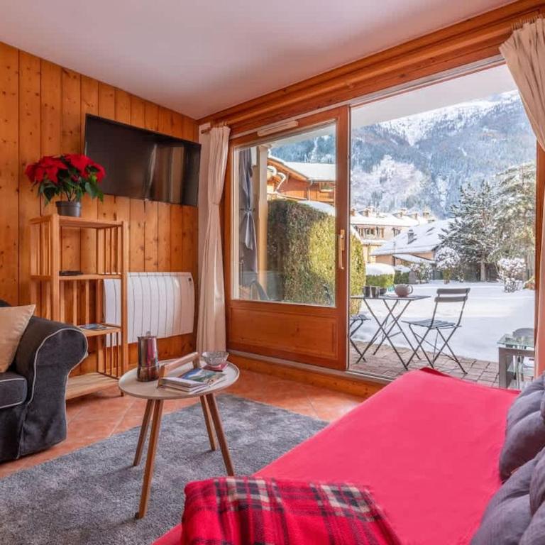 Petite Jardin: Residence Via des Traz B - Apartamento con vistas al jardín - 16