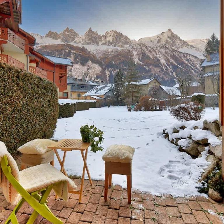 Petite Jardin: Residence Via des Traz B - Apartamento con vistas al jardín - 20