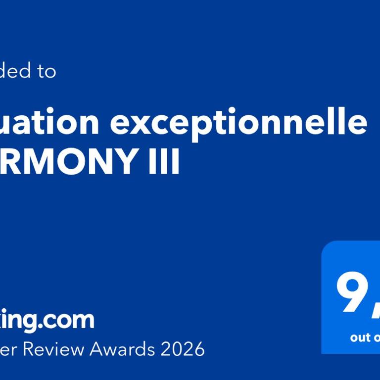 Situation exceptionnelle HARMONY III - Appartement 1 Chambre - 24