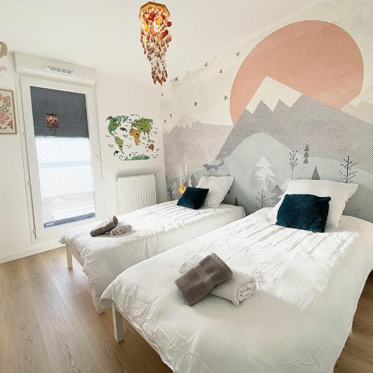 Chez Pablo, maison avec jardin et parking privé - Maison 3 Chambres - 5
