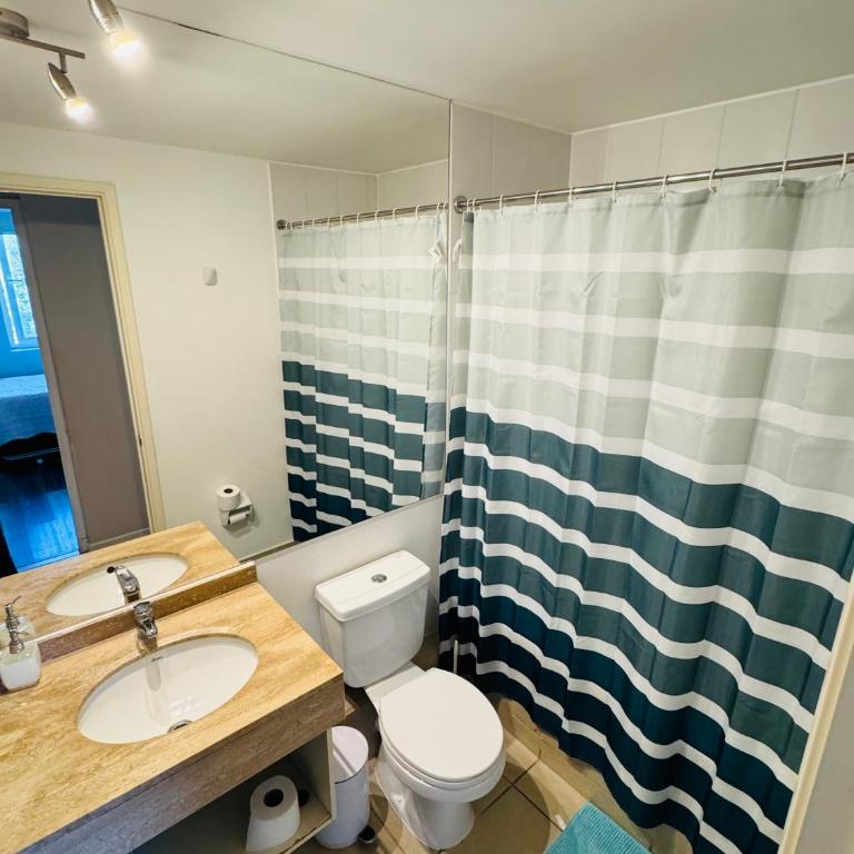 Depto Laguna Bahia, Algarrobo, 3 dormitorios - Three-Bedroom Apartment - 9