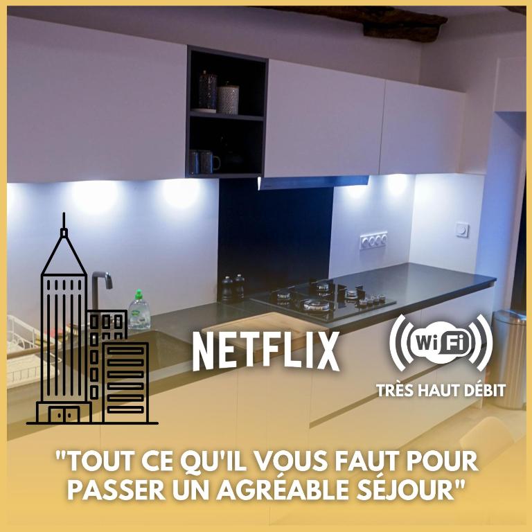 Le crialeis-hyper centre-terrasse-wifi - Apartment mit 1 Schlafzimmer - 1
