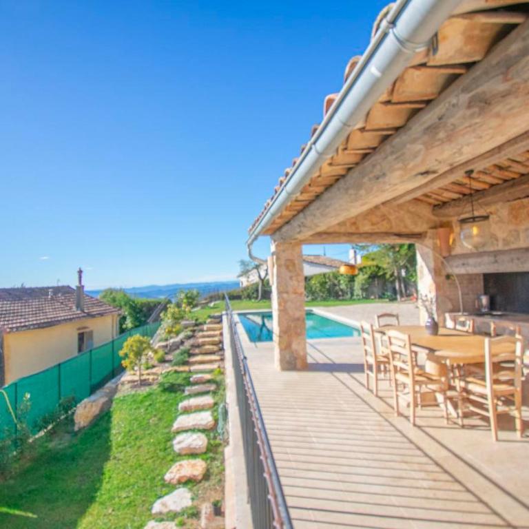 Cabris, Mas provençal 6p, 3ch, AC, piscine, vue - Villa avec Piscine Privée - 40