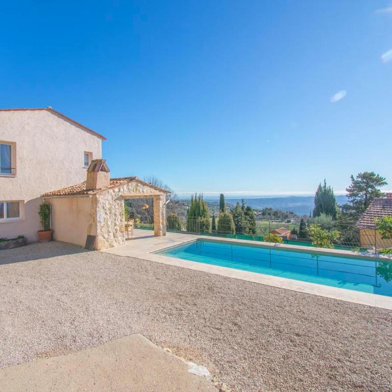 Cabris, Mas provençal 6p, 3ch, AC, piscine, vue - Villa avec Piscine Privée - 38