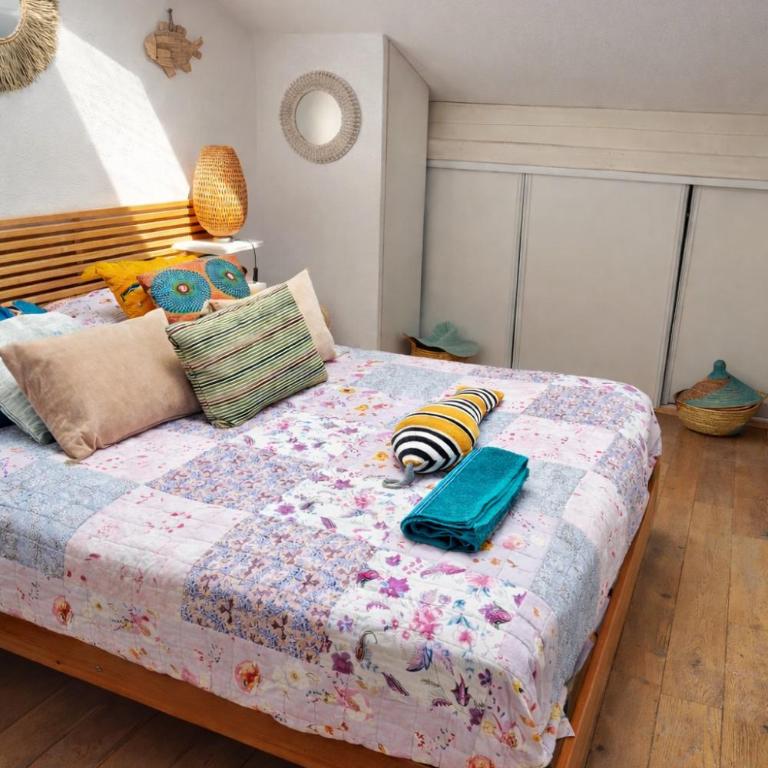T3 Duplex Cosy , vue mer, terrasse, 5 min mer - Appartement 2 Chambres avec Terrasse et Vue sur la Mer - 32