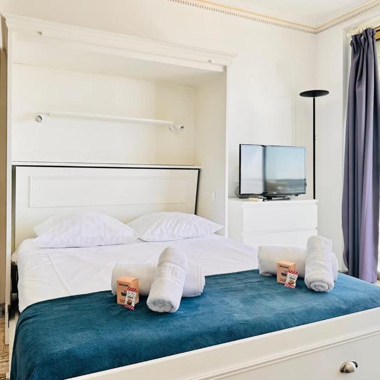 Le Splendide - studio croisette - vue mer - Appartement 1 Chambre - 10