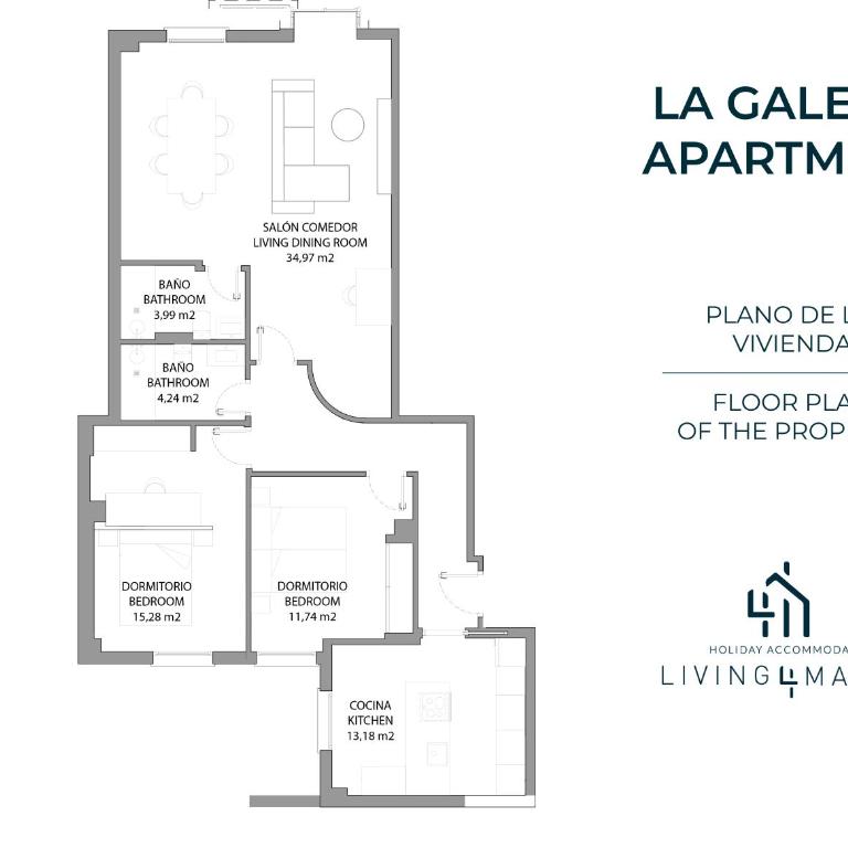 Living4Malaga La Galerie Apartment - Apartamento de 2 dormitorios - 20