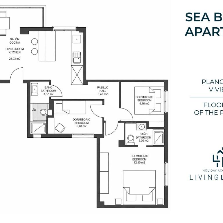 Living4Malaga Sea Breeze Apartment - Apartamento de 3 dormitorios - 21