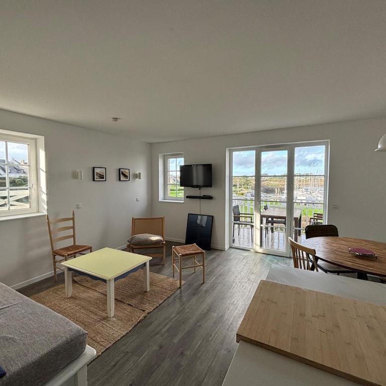 Duplex pour 4 avec vue du le port du Crouesty - Appartement - 2