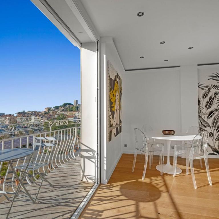 REF 1926 - Cannes Center - Sea view apartment for rent - Appartement - 4