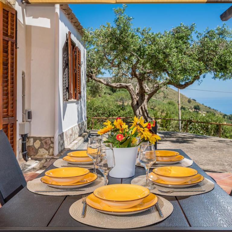 Vista Mare Scopello AC Jacuzzi 3 camere by Proger - Three-Bedroom Villa - 29