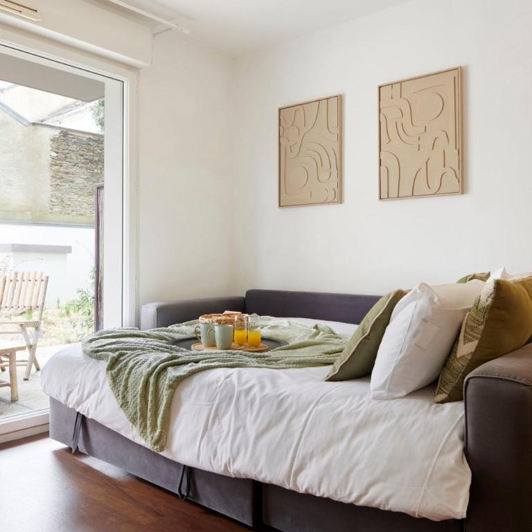 La Bohème Appt hypercentre - terrasse et parking - Appartamento con 1 Camera da Letto e Vista Giardino - 12