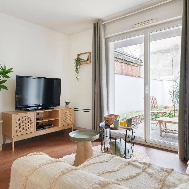 La Bohème Appt hypercentre - terrasse et parking - Appartamento con 1 Camera da Letto e Vista Giardino - 15