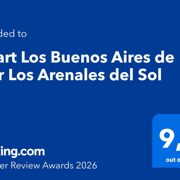 Apart Los Buenos Aires de Mar Los Arenales del Sol - One-Bedroom Apartment - 2