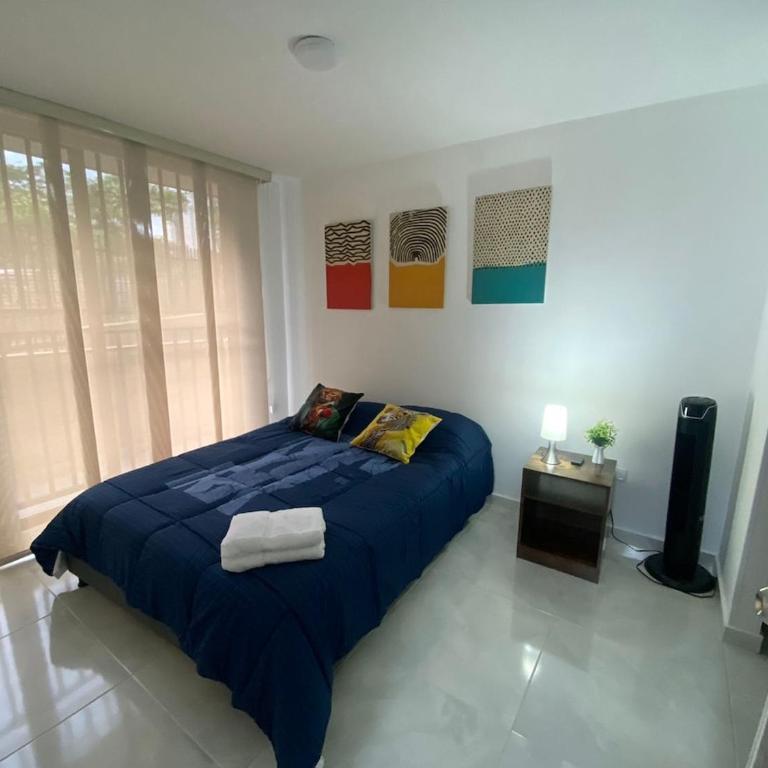 NUEVO APTO FRENTE A LA FOSCAL FLORIDABLANCa - Apartamento de 2 dormitorios con vistas al jardín - 22