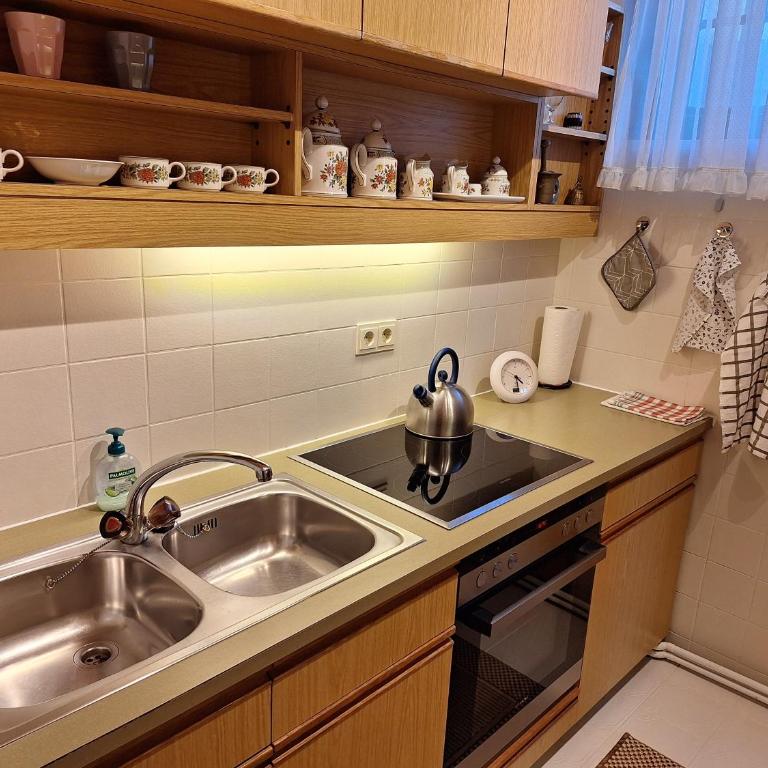 Villa Tadina Ferienwohnungen Mariazell - Appartement - Vue sur Piscine - 16
