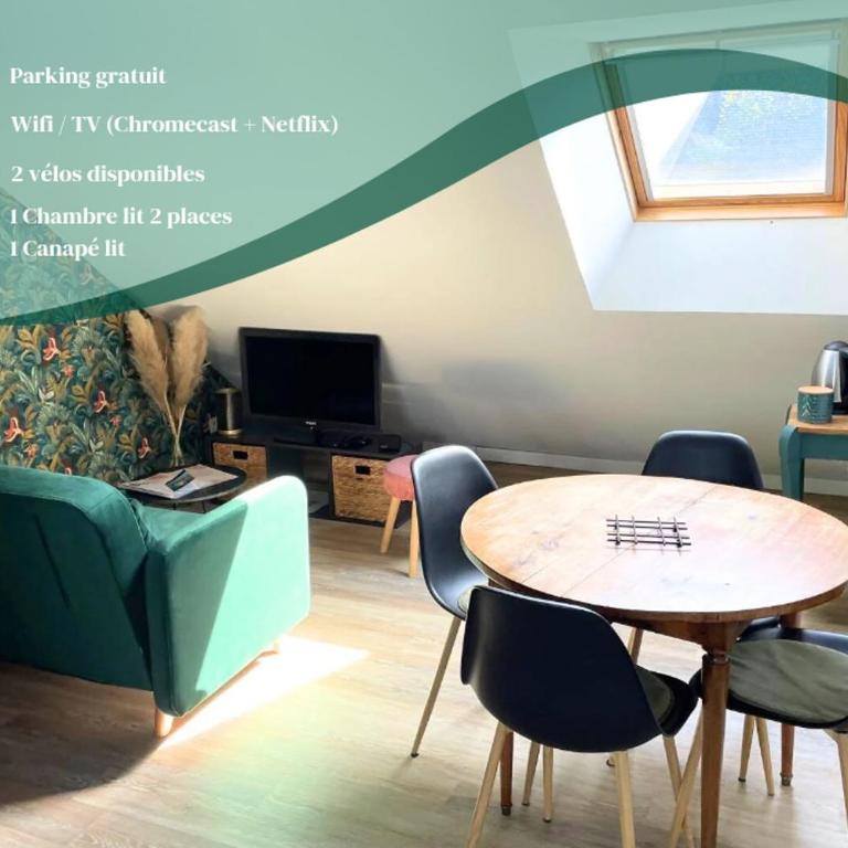 Appartement 1 chambre et 2 vélos - One-Bedroom Apartment - 1