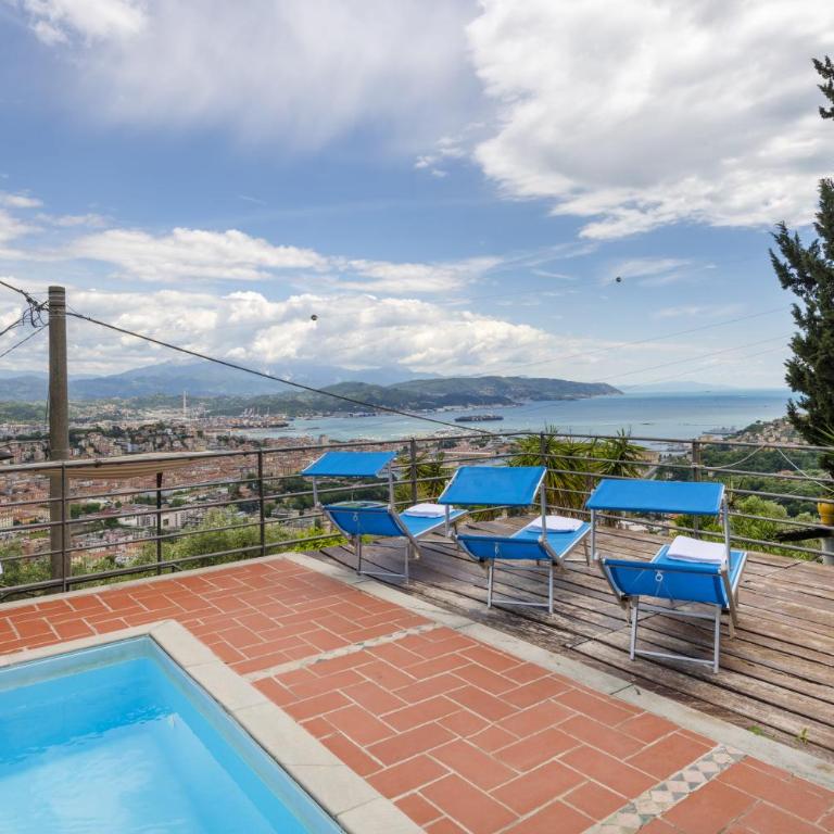 Villa le palme-Pool, garden, terrace & sea view - Villa con Piscina Privata - 4