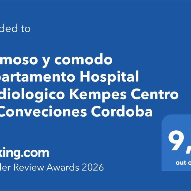 Hermoso y comodo departamento Hospital Cardiologico Kempes Centro de Conveciones Cordoba - One-Bedroom Apartment - 1