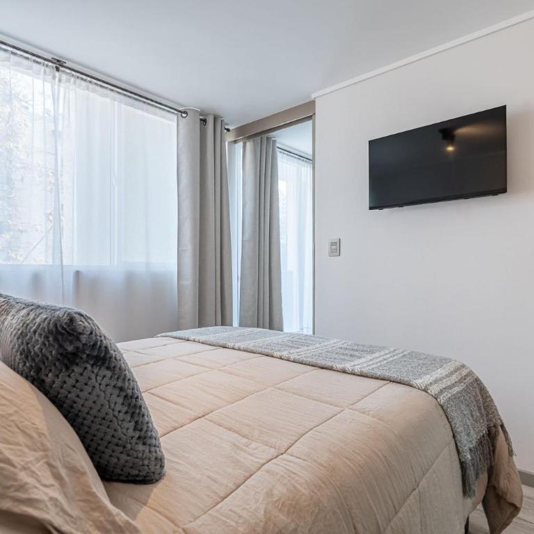 Condor Suites Executive Santiago Centro offers a terrace, barbecue, and Wi-Fi - Apartment with Terrace - 29