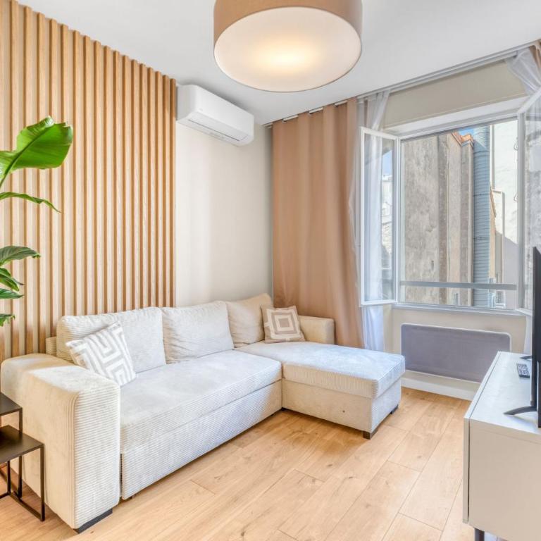 1 Chambre Cosy - 4 min du Palais - Wi-Fi - Climatisé - Apartment mit 1 Schlafzimmer - 5