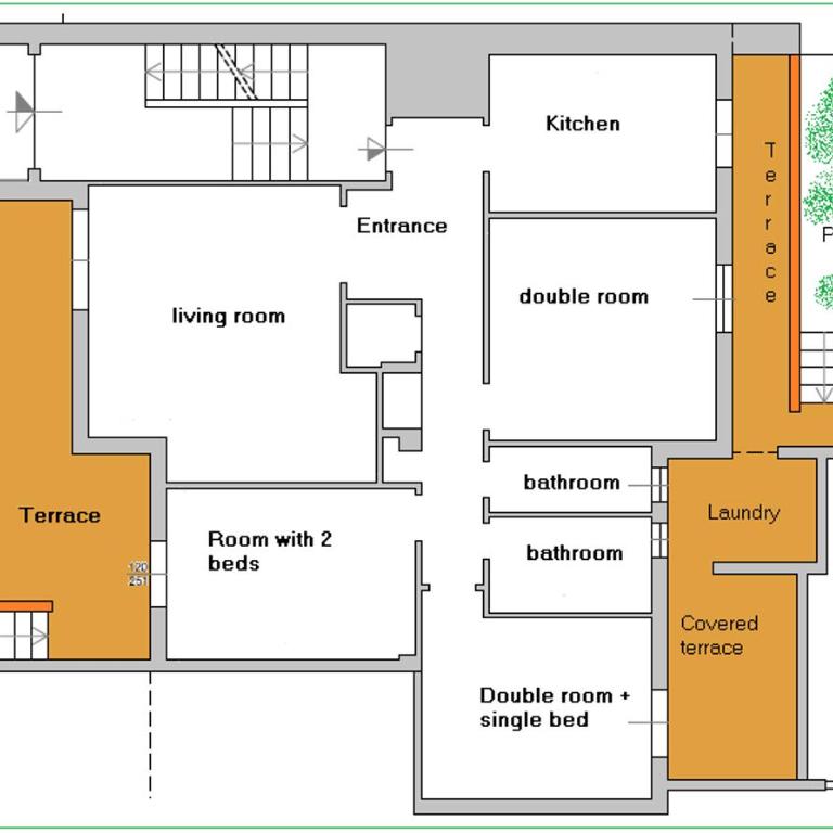 Dimora Luciano Peaceful Home Stay Surrounded by a Beautiful Garden - Appartamento con 3 Camere da Letto - 21