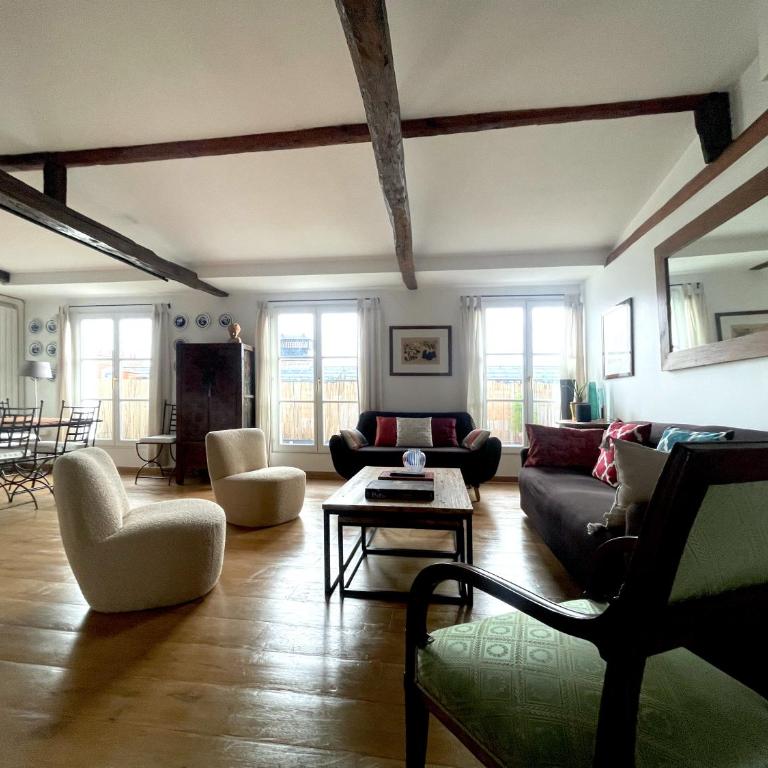 Prince's Terrace 2 bdr bth AC lift terrace garage Odéon Luxembourg - Appartement 2 Chambres - 32