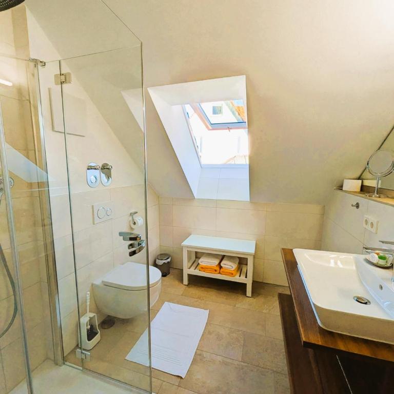 Haus am Mühlenweg - modern und lichtdurchflutet - Doppelzimmer mit Gartenblick - 4