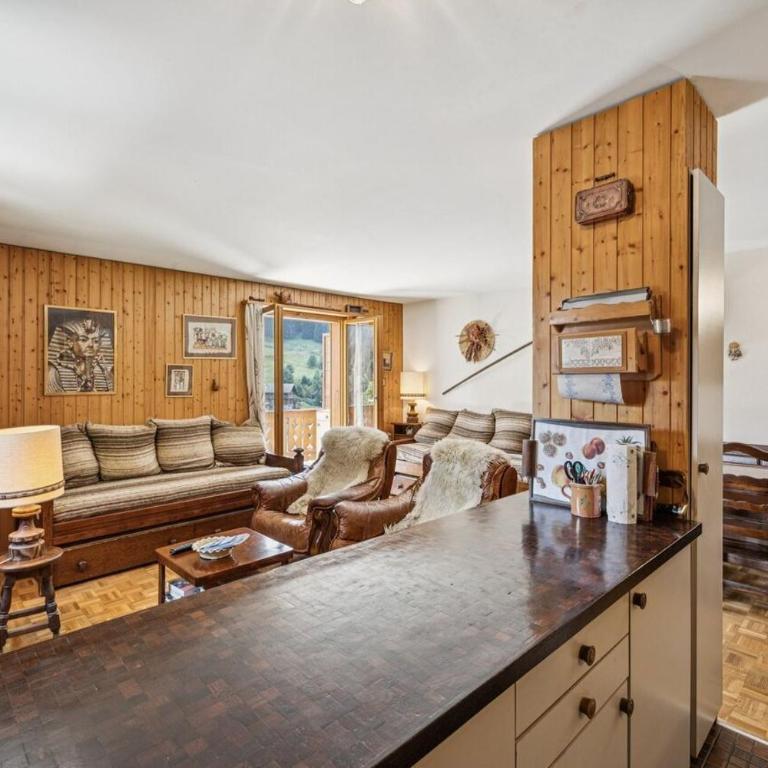 Ski-In Comfort Charming Morgins 5 Min Walk to Portes du Soleil Telecabine - Apartment mit 2 Schlafzimmern - 4
