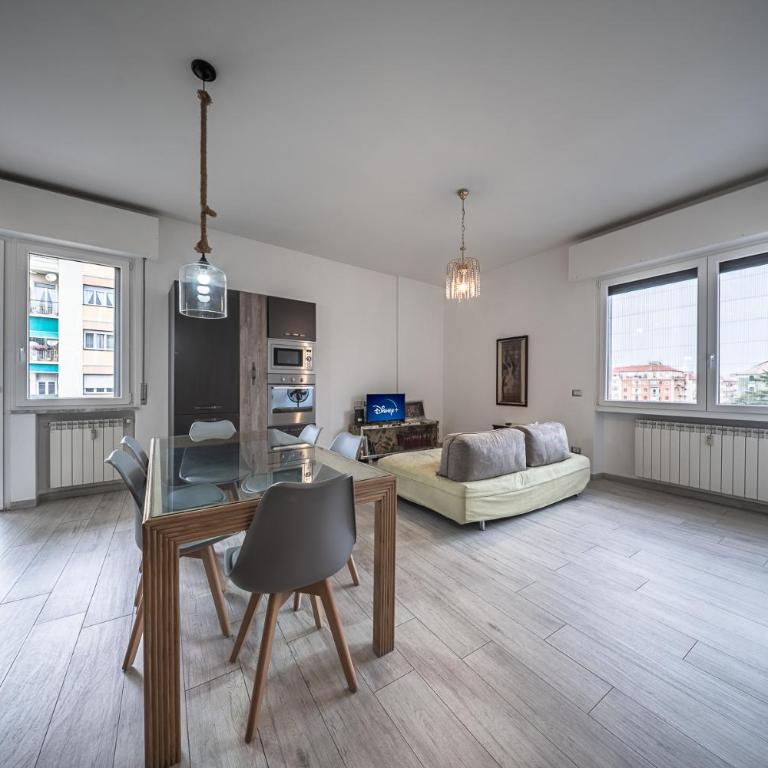 Modern Central Space - Mare 5 min - AC - WiFi - Appartamento con 2 Camere da Letto - 4