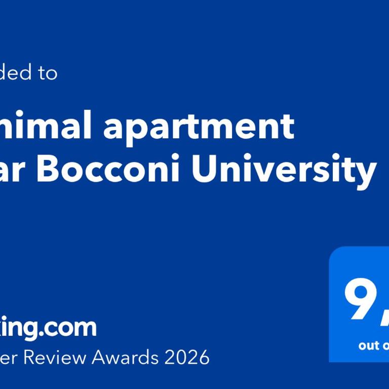 Minimal apartment near Bocconi University - Appartamento con 1 Camera da Letto - 2