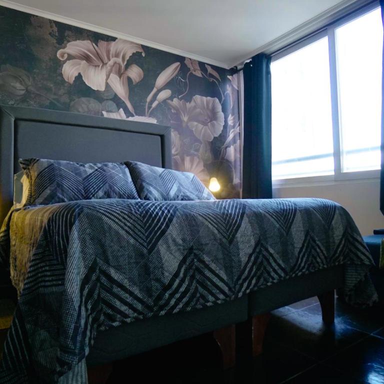Apartamento con Vista a la Cordillera y Estacionamiento en Santiago Centro Modern apartment with mountain view and parking in Santiago Centre - One-Bedroom Apartment with Balcony and Mountain View - 9