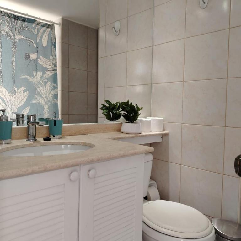 Acogedor a pasos de metro estacion baquedano - Two-Bedroom Apartment with City View - 6