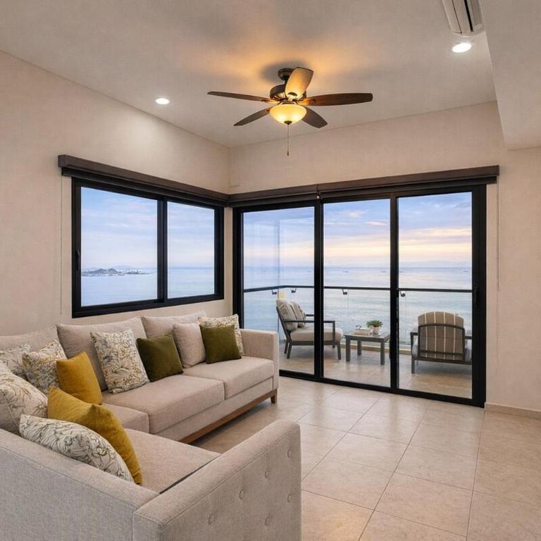 24k Propiedades Premium Condo on Malecon with Ocean View Sleeps 6 - Two-Bedroom Apartment - 1