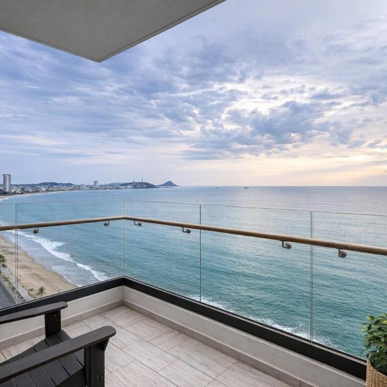 24k Propiedades Premium Condo on Malecon with Ocean View Sleeps 6 - Two-Bedroom Apartment - 8