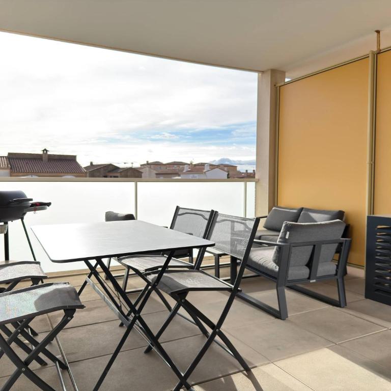 L'Escale Marine Accessible Parking & Beach at 300m - Apartamento - 4