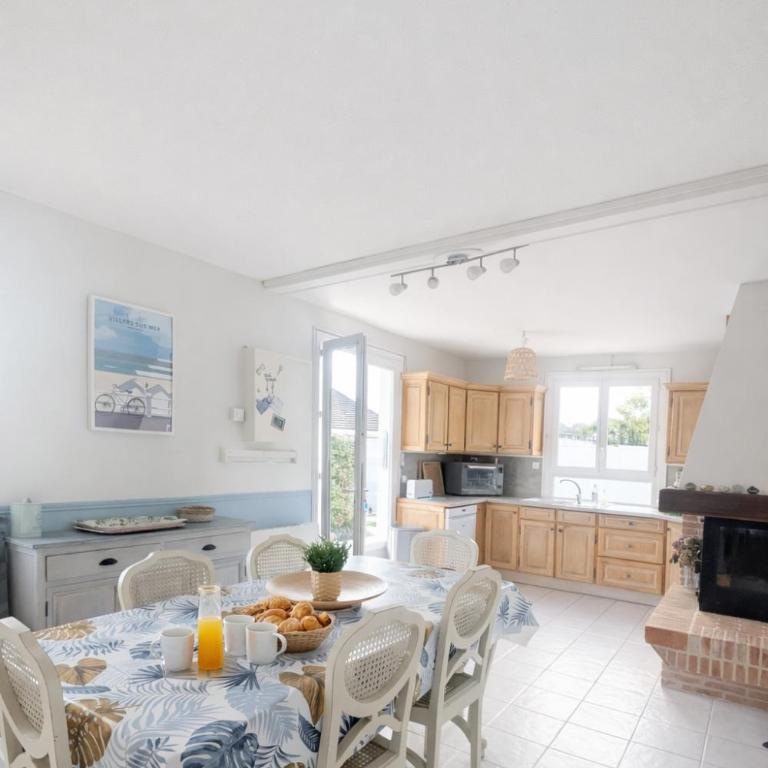 LA BELVILLOISE , Maison 6 Personnes avec jardin terrasse et proche mer - Three-Bedroom House - 18