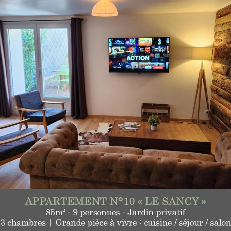 La Maison des Familles 10 appartements - Apartamento con vistas al jardín - 4
