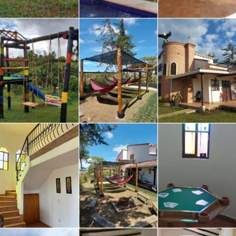 Cabaña, Casa de campo EL LAGUITO - Mesa de los Santos - Casa de 4 dormitorios - 40