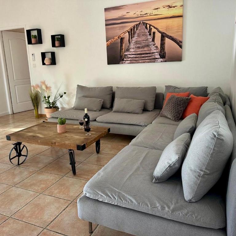 Le Familia,T5 avec terrasse,parking privé et Clim, idéal famille et professionnels - Appartamento - 5