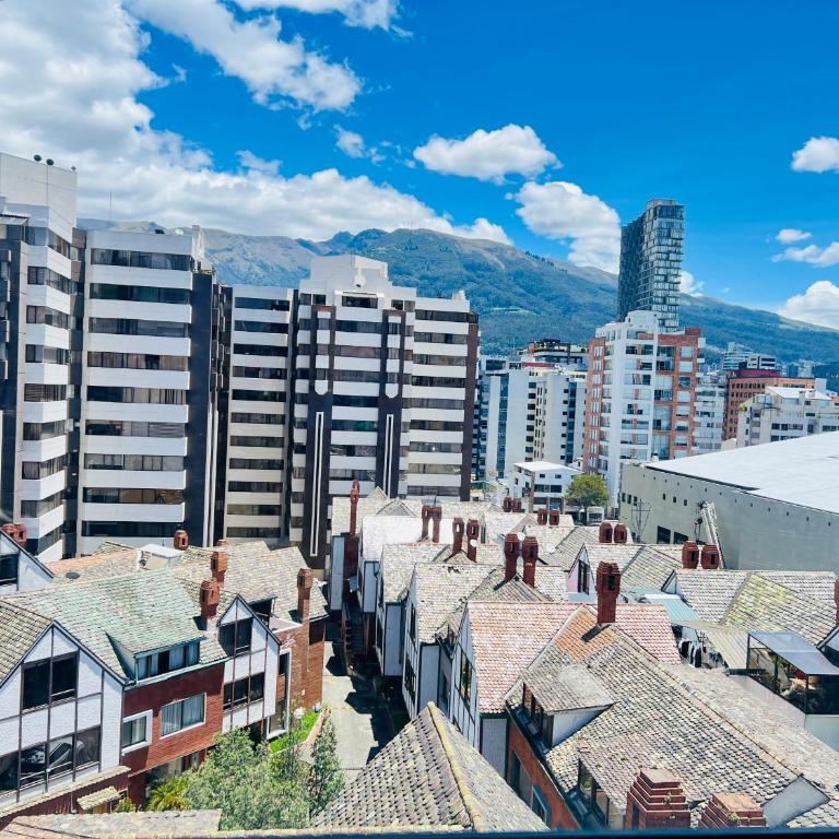 Amplia suite cerca a La Carolina - Av 6 Diciembre - One-Bedroom Apartment - 14