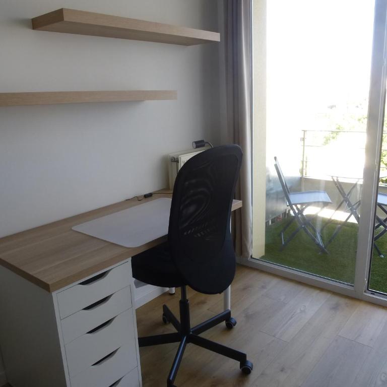 Studio meublé 1 personne - Centre-ville Mail François Mitterrand - Studio with Balcony - 3