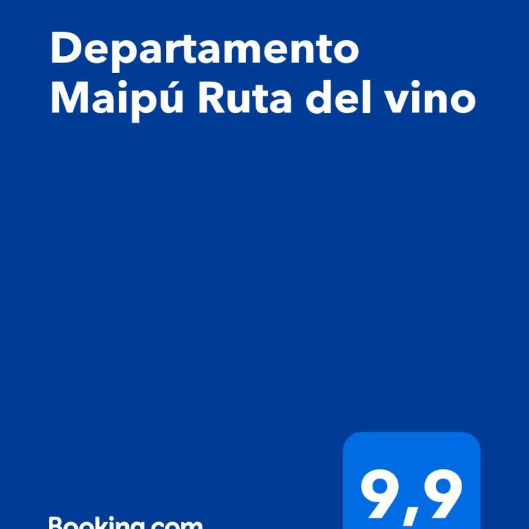 Departamento Maipú Ruta del vino - One-Bedroom Apartment - 32