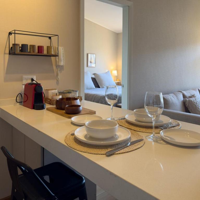 Terraza con vista al lago - Último piso - Two-Bedroom Apartment - 37