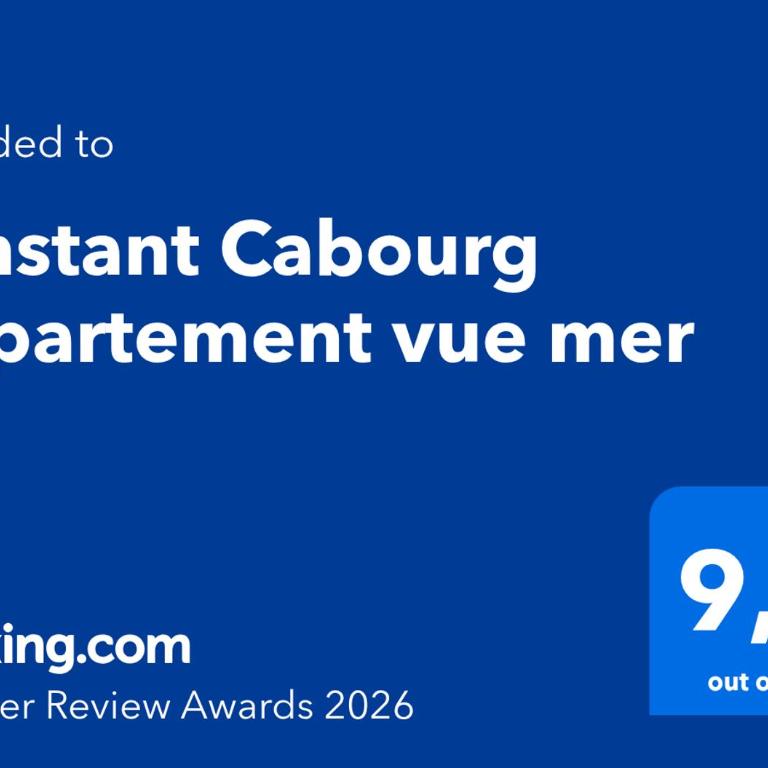 L instant Cabourg appartement vue mer - Appartamento con 1 Camera da Letto - 13